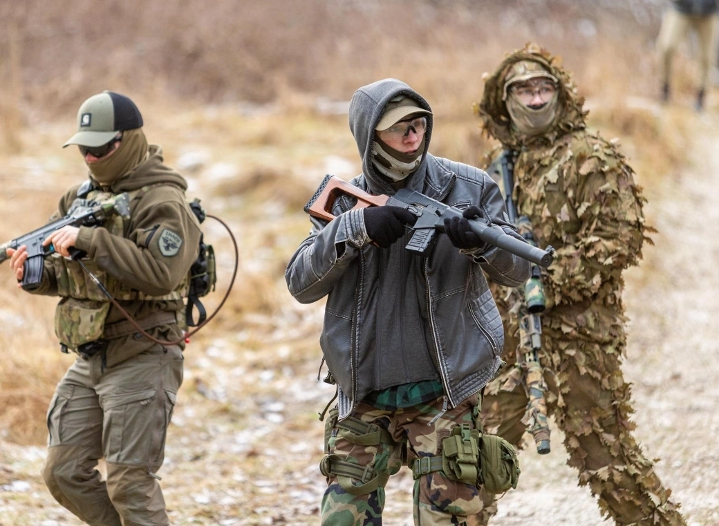 Airsoft rekvisiidid filmimiseks